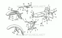 Front/rear mudguards