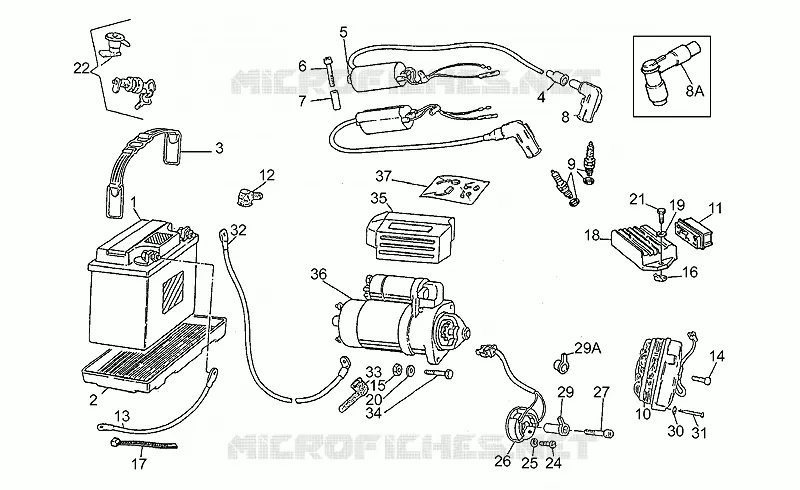 Saprisa battery - alternator