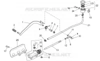 Rear master cylinder