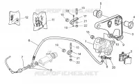 Rear brake caliper