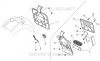 Rear body  II- Plate holder