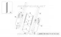 Marzocchi front fork - Hubs, sleeves