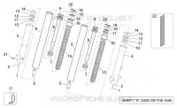 Kaifa front fork - Hubs, sleeves