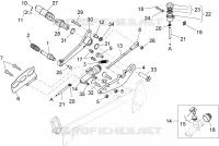 Rear master cylinder