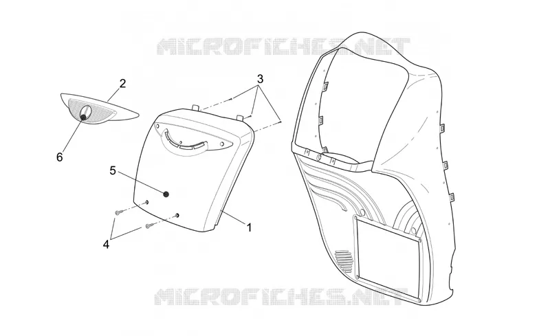 Front body  -  Front cover