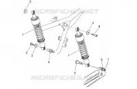 Rear shock absorber