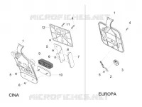 Rear body  II- Plate holder
