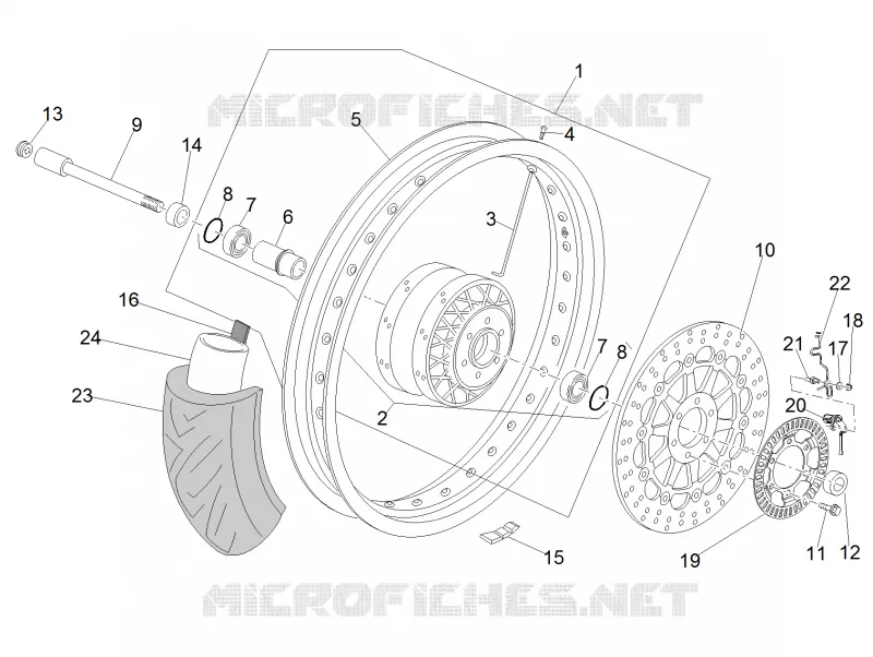 Front wheel I