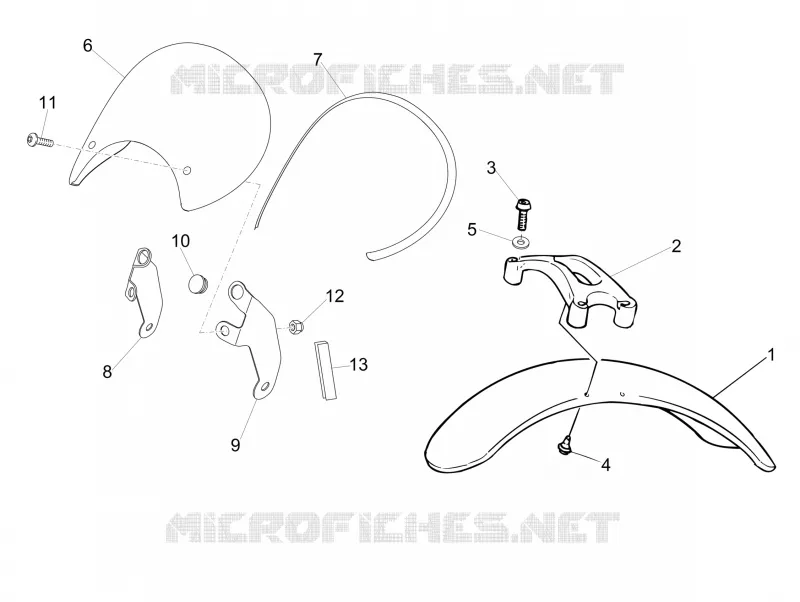 Front body - Front mudguard