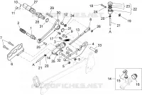 Rear master cylinder