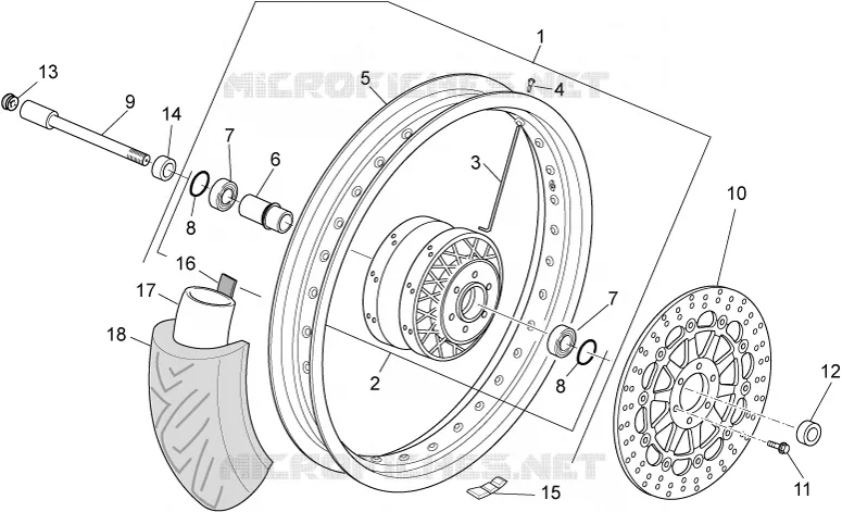 Front wheel