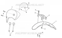 Front body - Front mudguard