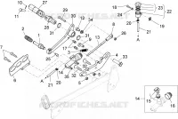 Rear master cylinder