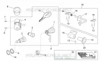 Decal - Lock hardware kit
