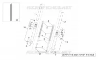 Marzocchi front fork - Hubs, sleeves