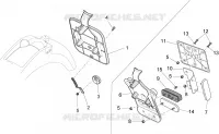 Rear body  II- Plate holder
