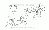 Front/Rear mudguard