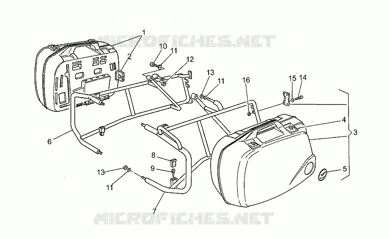 Rigid side cases