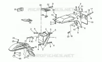 Front/rear mudguards