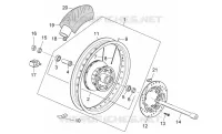 Rear wheel