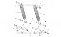 Rear shock absorber