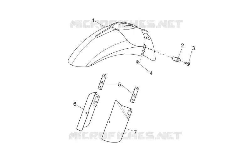 Front body - Front mudguard