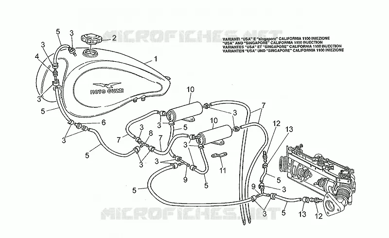 Fuel vapour recover system