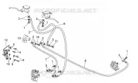 Front/rear brake system