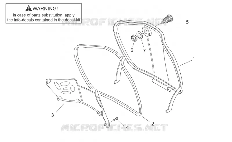 Central body I - Glove comp.door