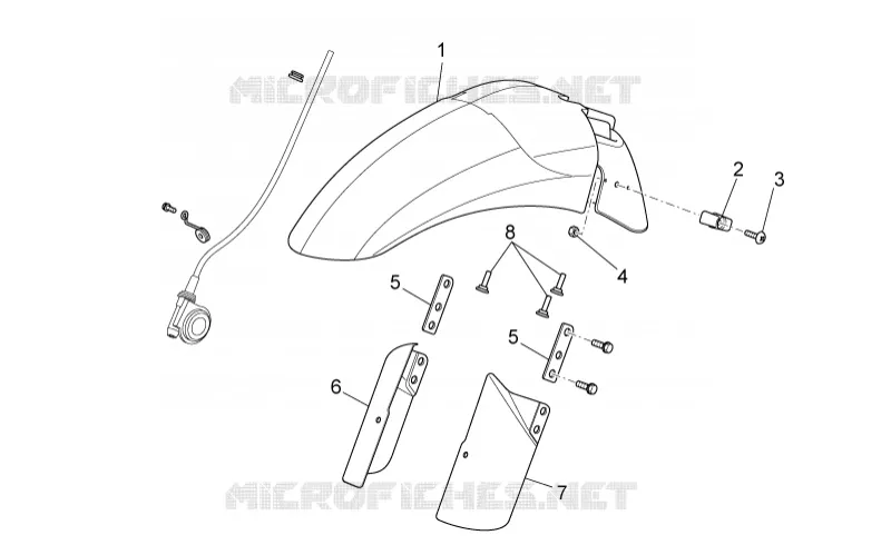 Front body - Front mudguard