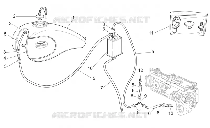 Fuel vapour recover system