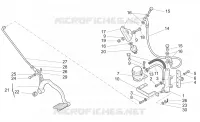 Rear master cylinder
