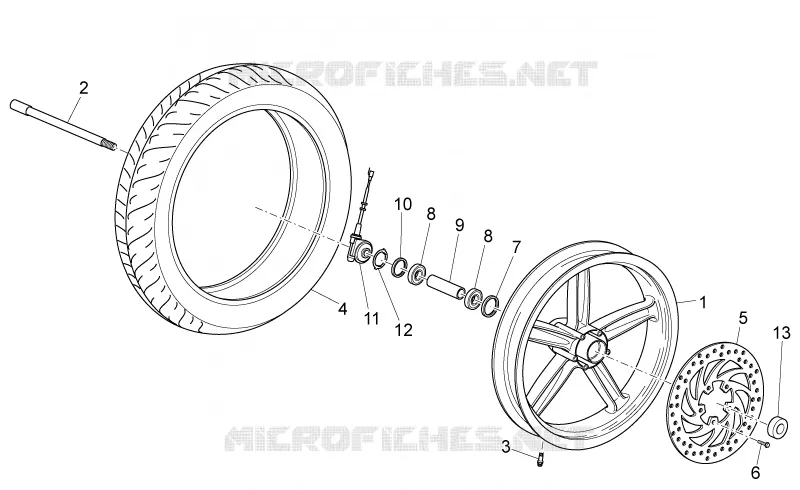 Front wheel