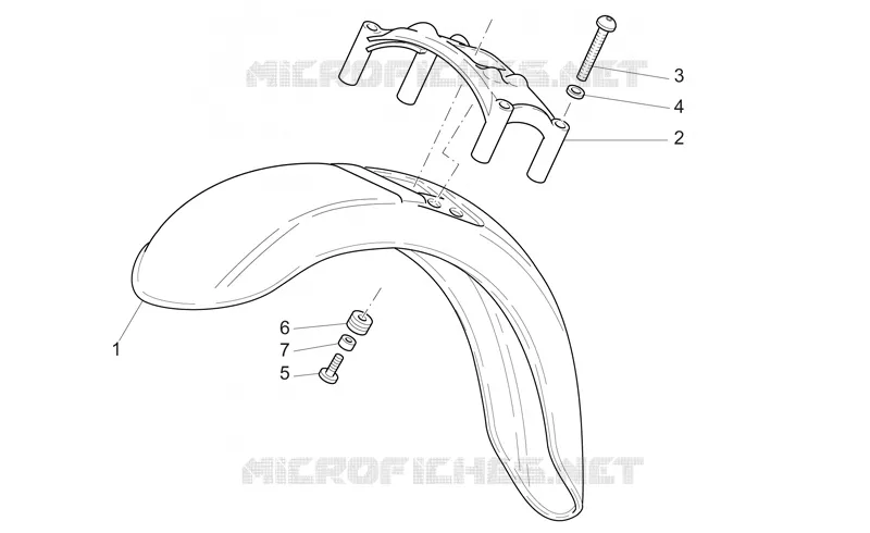Front mudguard