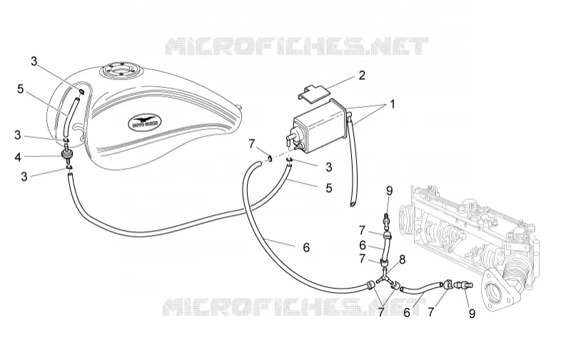 Fuel vapour recover system