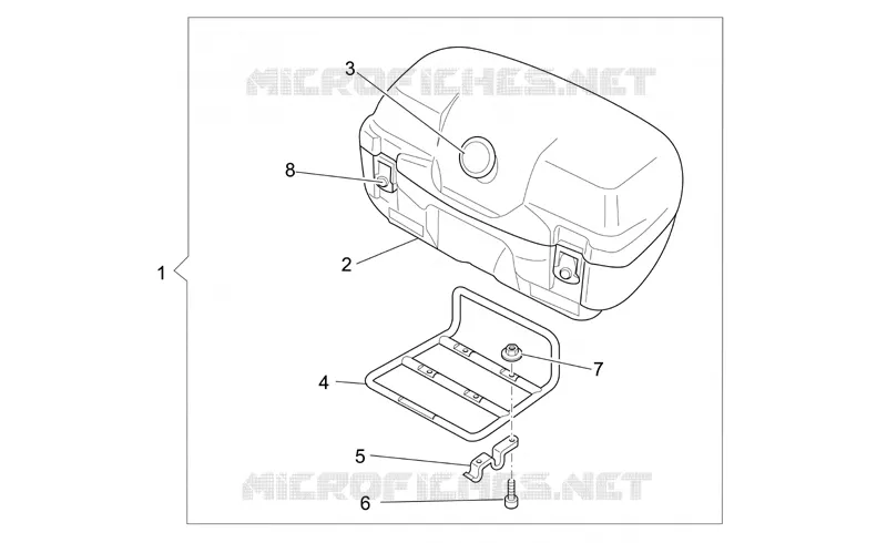 45 L top box TOURING