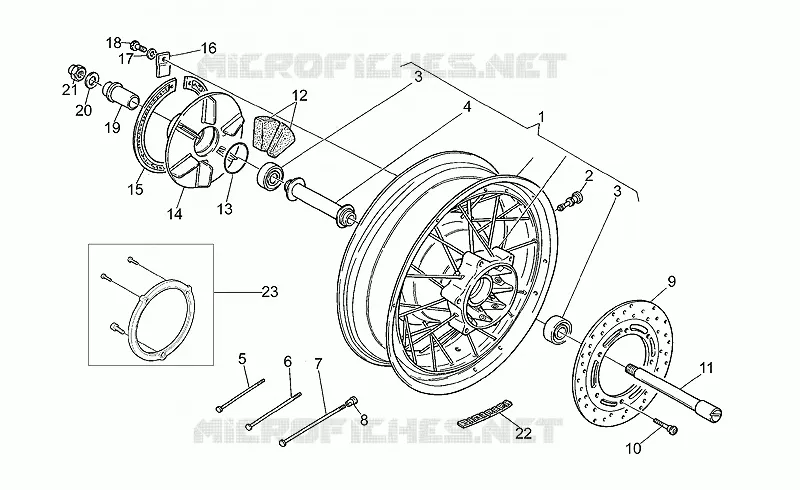 Rear wheel
