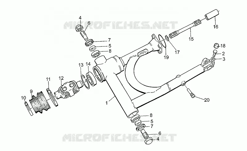 Swing arm