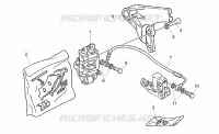 Rear brake caliper
