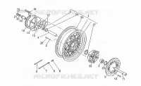 Rear wheel KD131645>