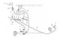 Front/rear brake system