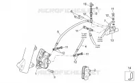 Front brake caliper