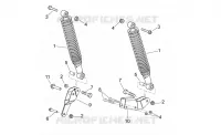 Rear shock absorber