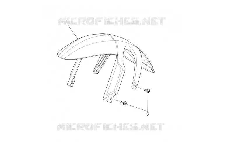 Front mudguard