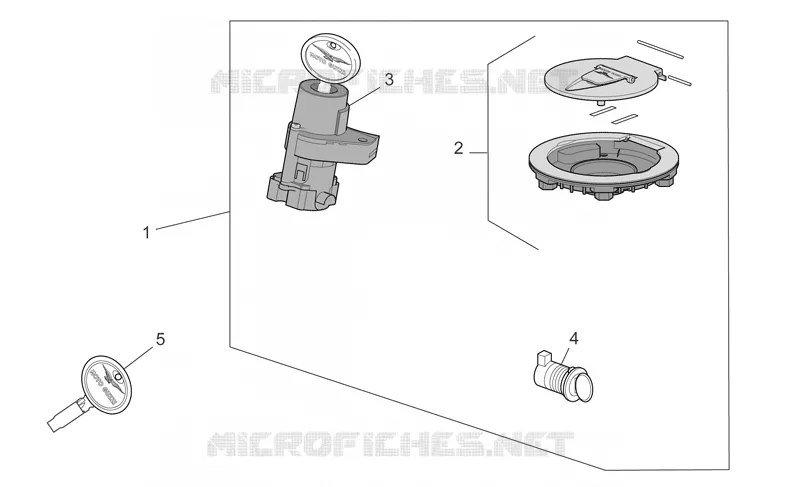 Lock hardware kit