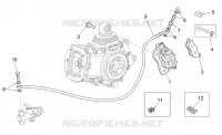Rear brake caliper
