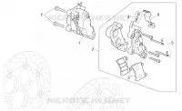 Front brake caliper