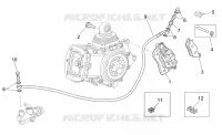 Rear brake caliper