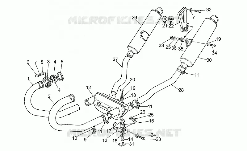 Exhaust unit