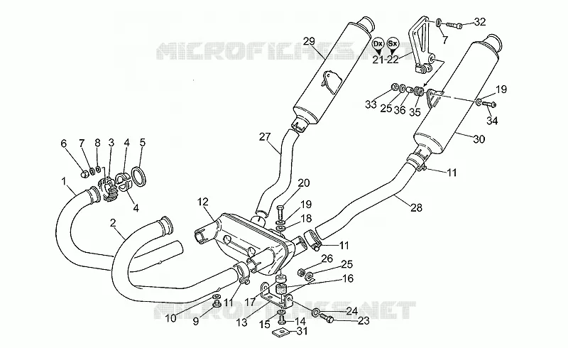 Exhaust unit